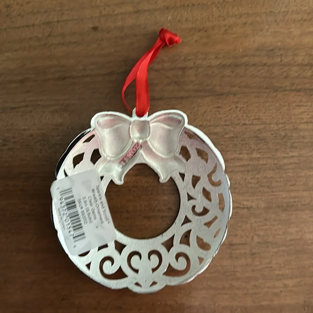 Lenox wreath ornament